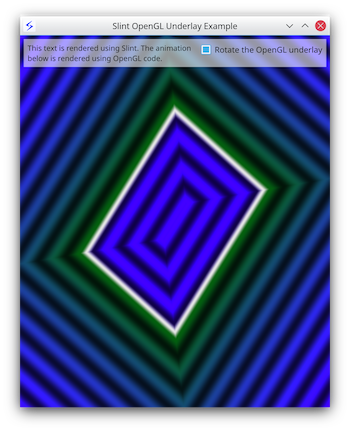 OpenGL Underlay demo image