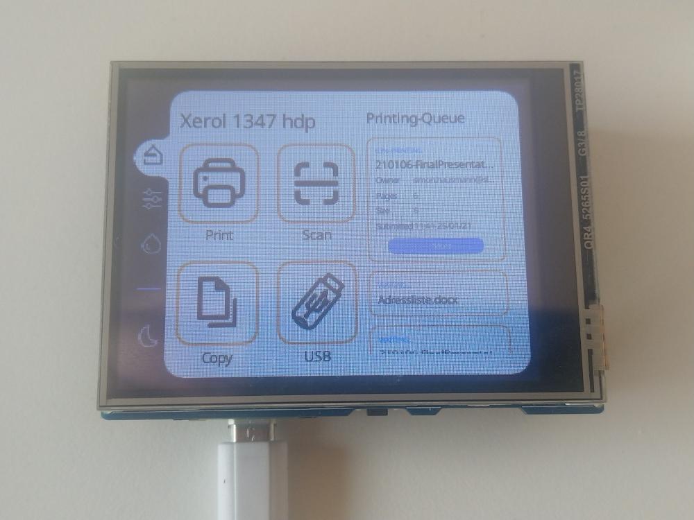 Printer Demo on Raspberry pi pico